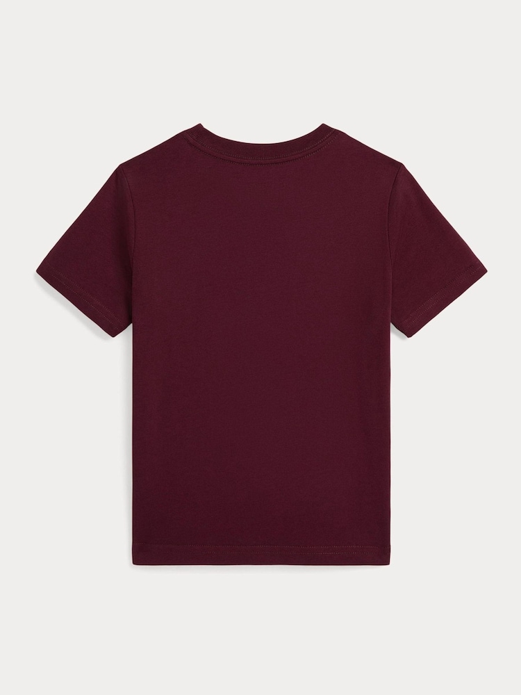 Polo Ralph Lauren Purple Cotton Jersey T-Shirt - Image 5 of 5