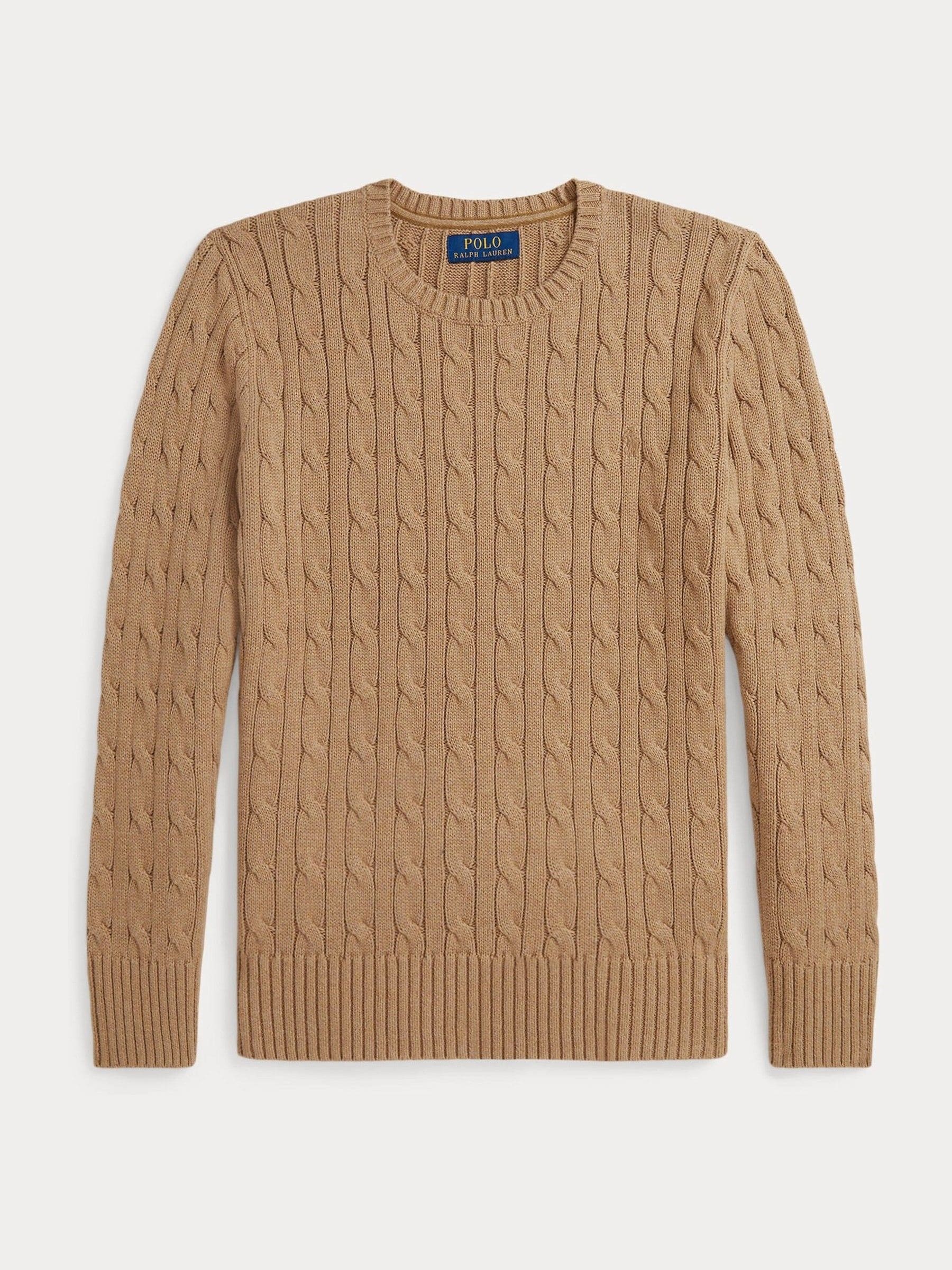 Comprar Natural - Suéter de punto trenzado Polo Ralph Lauren de