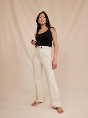 Mint Velvet Natural Wash Straight Jeans - Image 1 of 7