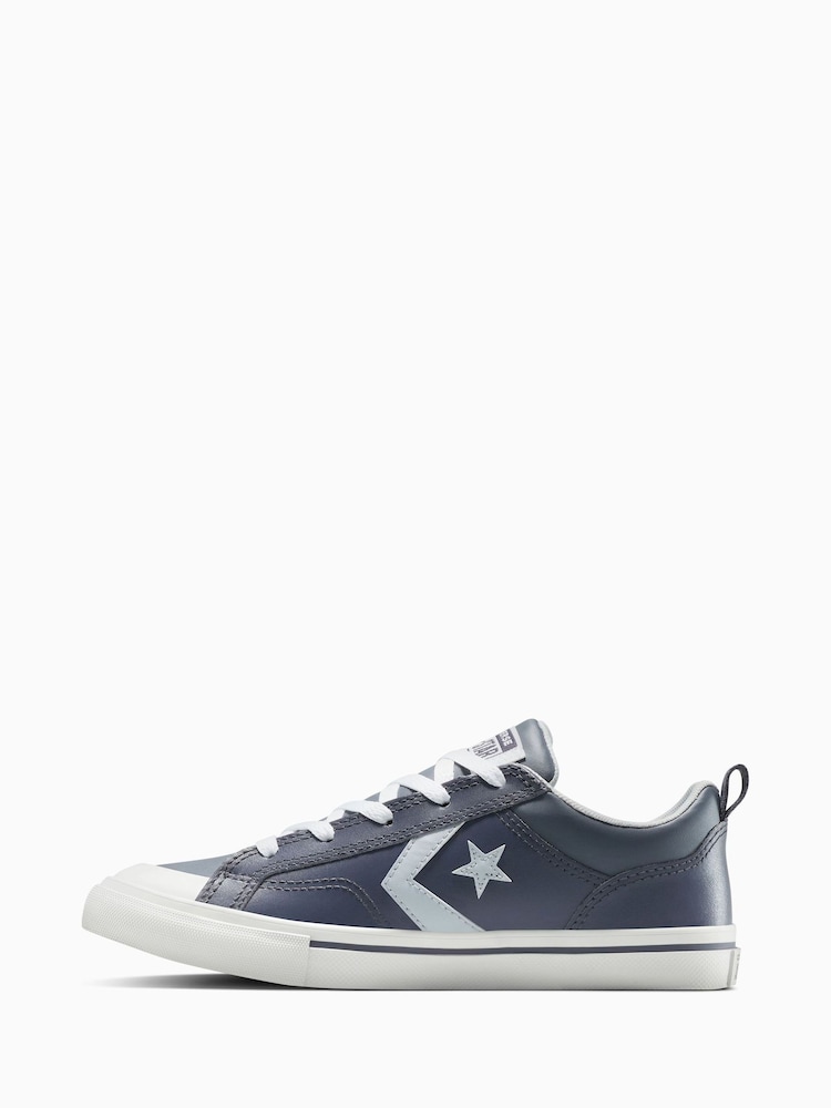 Converse Blue Pro Blaze Olders Trainers - Image 2 of 7 Converse Blue Pro Blaze Olders Trainers - Image 2 of 7
