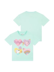 Character Green Peppa Pig T-Shirt And Shorts Outfit Set - Image 2 of 10