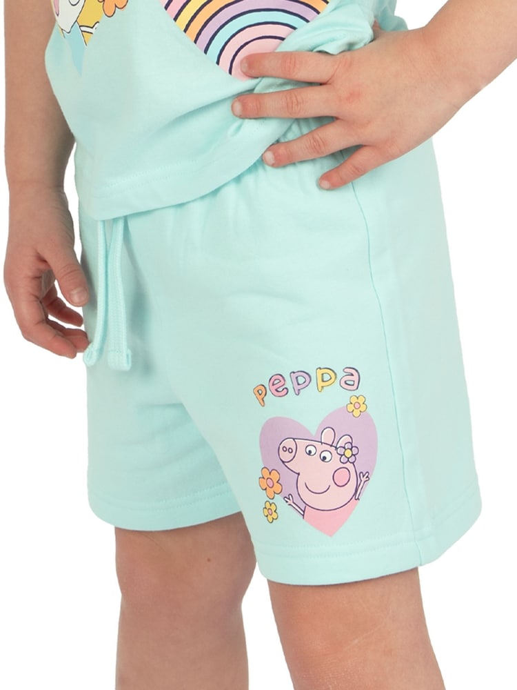 Character Green Peppa Pig T-Shirt And Shorts Outfit Set - Image 9 of 10