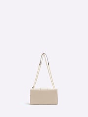 River Island Brown Panelled Shoulder Bag - Image 3 of 6