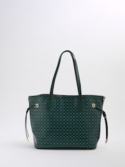 River Island Сумка-шоппер с боковым галстуком - Image 3 of 6