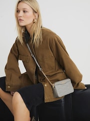 River Island Quilted Soft Cross-Body Bag - Image 6 of 6