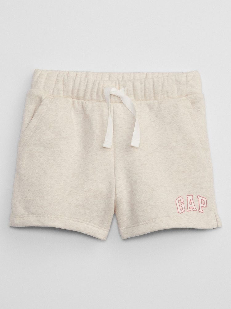 Gap Cream Logo Pull On Shorts (6mths-5yrs) - Image 1 of 2 Gap Cream Logo Pull On Shorts (6mths-5yrs) - Image 1 of 2