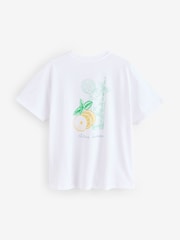 ONLY Lemon Print 100% Organic Cotton T-Shirt - Imagen 4 de 4