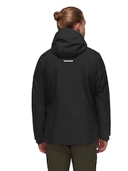 Mammut Black Alto Light 3 in 1 Hardshell Hooded Jacket - Image 3 of 8