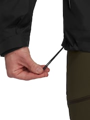 Mammut Black Alto Light 3 in 1 Hardshell Hooded Jacket - Image 4 of 8