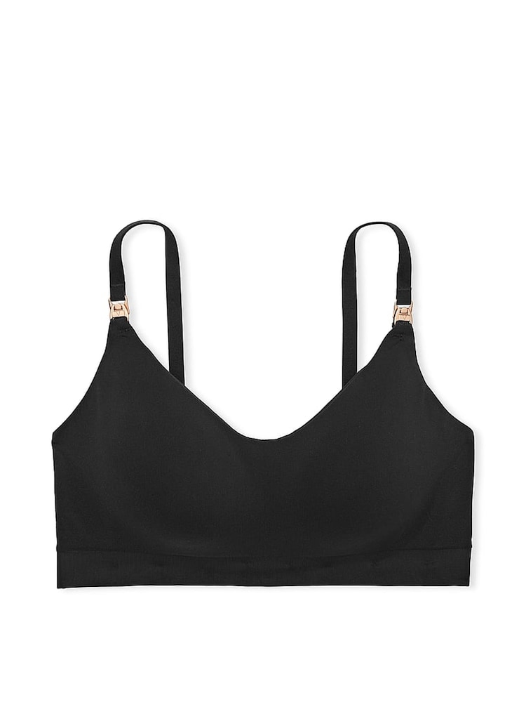 Victoria's Secret Black Seamless Nursing Bra - Image 3 of 3