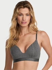 Victoria's Secret Heather Anthracite Grey Non Wired Lightly Lined Modal Bra - Image 1 of 3