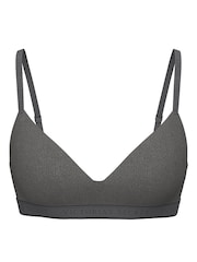 Victoria's Secret Heather Anthracite Grey Non Wired Lightly Lined Modal Bra - Image 3 of 3