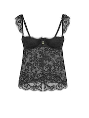 Victoria's Secret Black Fly Away Top - Image 3 of 3