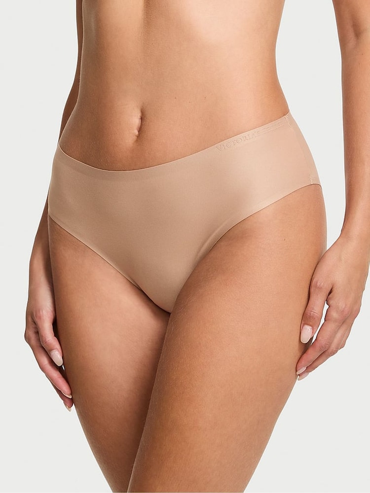 Victoria's Secret Praline Nude Bikini Mid-Rise Knickers - Image 1 of 3 Victoria's Secret Praline Nude Bikini Mid-Rise Knickers - Image 1 of 3