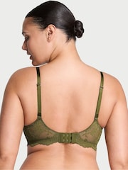 Victoria's Secret Green Chameleon Unlined Balcony Lace Bra - Image 2 of 3