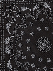 River Island Black Printed Bandana Swim Shorts - Image 6 of 6