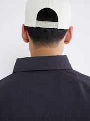 River Island Blue Regular Fit 100% Cotton Ripstop Shirt - Image 5 of 5