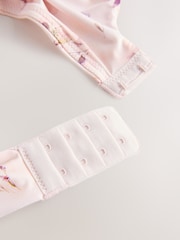 Plum 紫色/花卉風印花 - A-E 平滑極致舒適內衣 2 件組 - 圖片 10，共 10