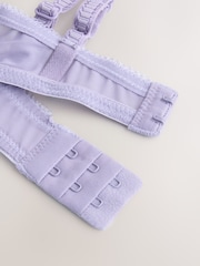 Cream/Lilac/Green Non Pad Balcony Lace Bras 3 Pack - Image 6 of 6