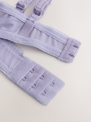 Cream/Lilac/Green Non Pad Balcony Lace Bras 3 Pack - Image 8 of 8