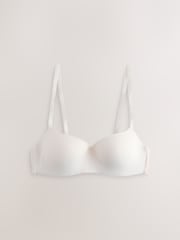 Zils/krēms - Vieglas polsterētas krūšturi bez stieņiem, īpaši ērti 2 iepakojumā - Attēls 9 no 11