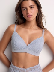 Blue Pad Non Wire Lace Ultimate Comfort Bra - Image 1 of 7