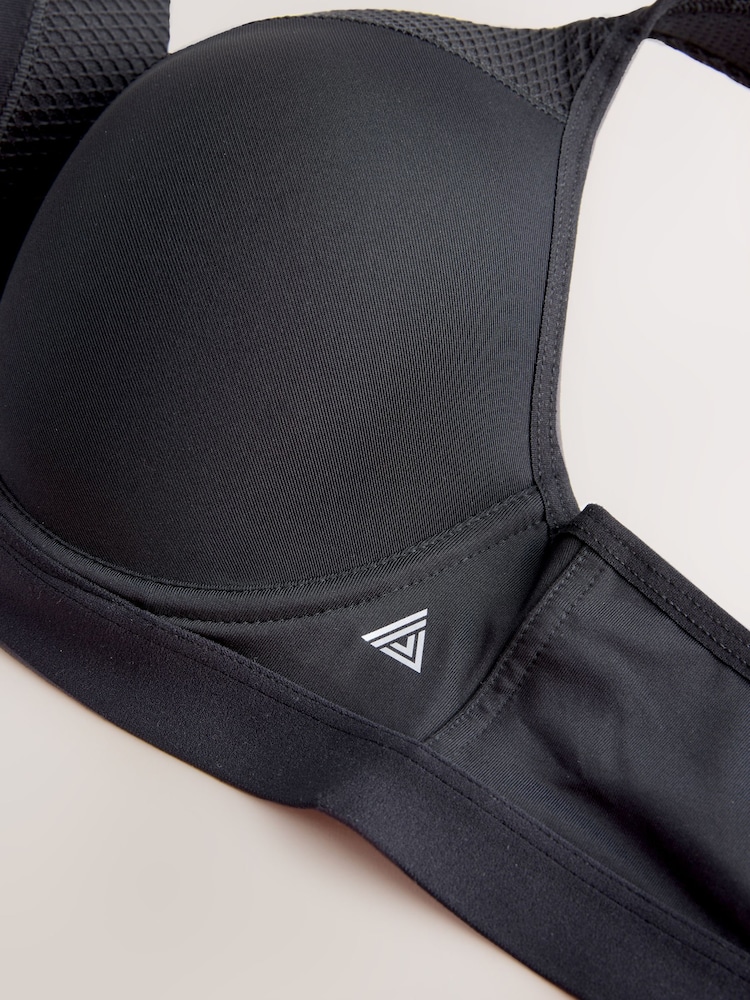 Black B-G High Impact Dry Tech Full Cup Wired Sports Bras 2 Pack - Image 13 of 13