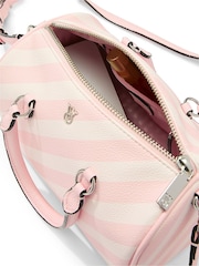 Victoria's Secret Heritage Stripe Pink Mini Crossbody Bag - Image 3 of 4