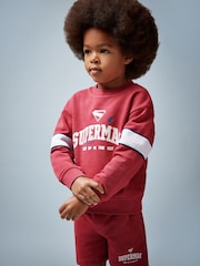 Reiss | Superman Cotton Logo Sweatshirt - Image 3 of 5