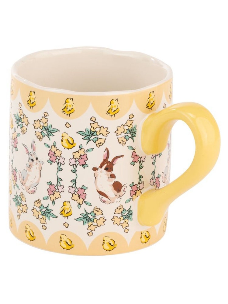 Cath Kidston Set of 2 Multi Bunny Shortie Mugs - Image 5 of 5