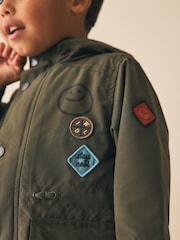 Khaki Green Midweight Parka (3mths-7yrs) - Image 2 of 4
