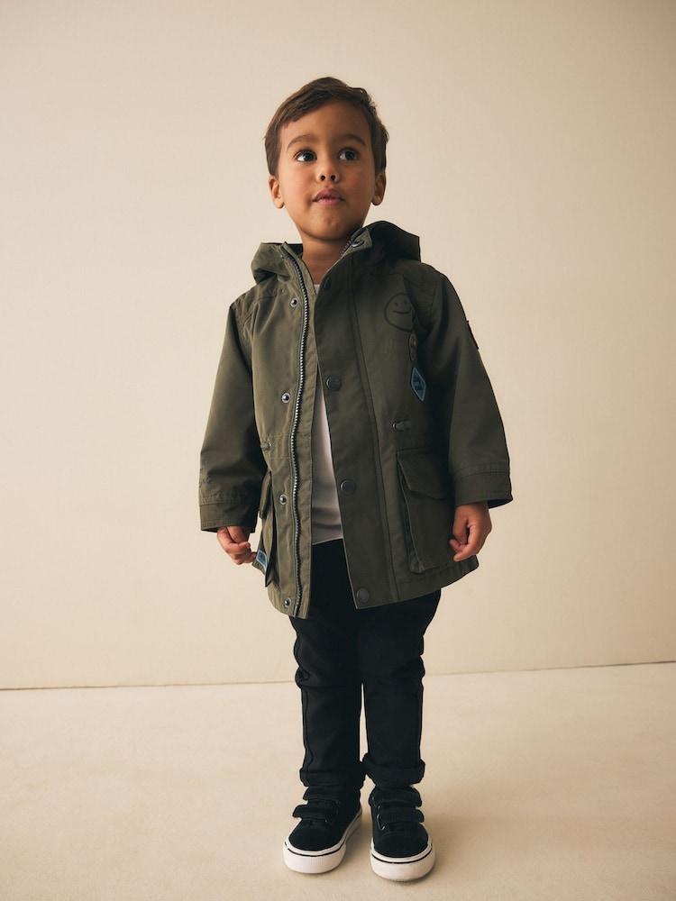 Khaki Green Midweight Parka (3mths-7yrs) - Image 4 of 4