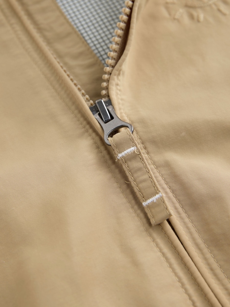 Neutral Collared Coach Jacket (3mths-7yrs) - Image 9 of 9