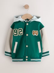 Grønn/Solbrun - Universitetsjakke (3mnd–7år) - Bilde 4 av 10