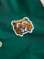 Grønn/Solbrun - Universitetsjakke (3mnd–7år) - Bilde 7 av 10