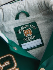 Grønn/Solbrun - Universitetsjakke (3mnd–7år) - Bilde 8 av 10