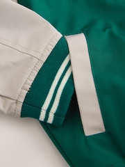 Grønn/Solbrun - Universitetsjakke (3mnd–7år) - Bilde 9 av 10