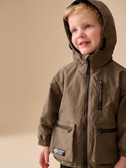 Brown Lightweight Utility Jacket (3mths-7yrs) - Image 2 of 10