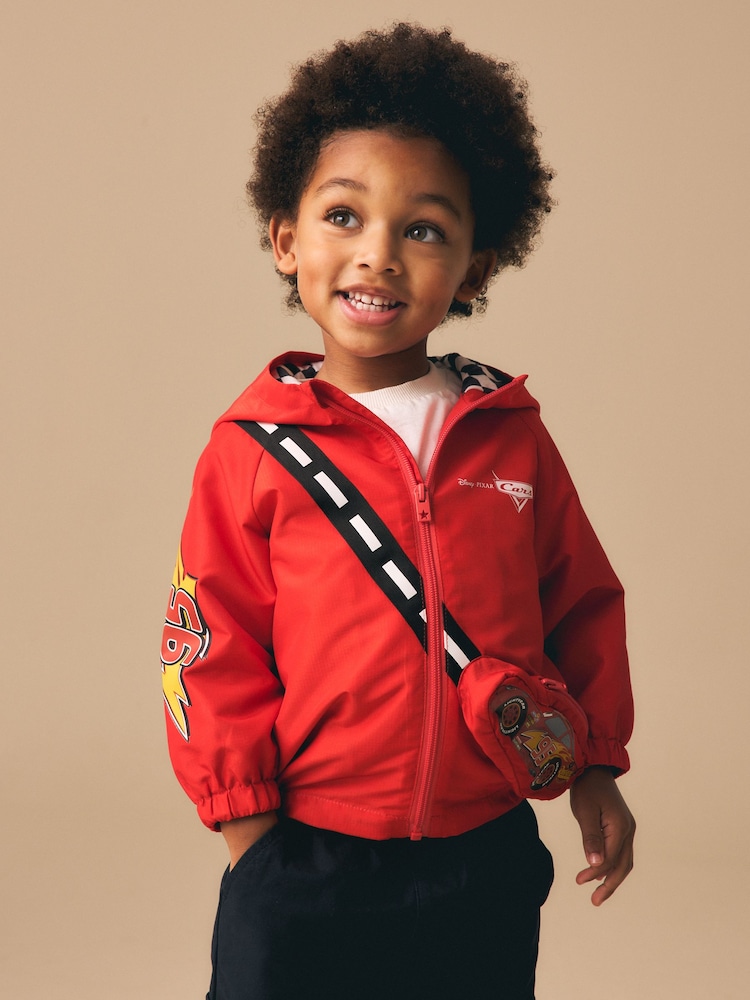 Red Cars - Bag Pocket Cagoule Jacket (3mths-7yrs) - تصویر 1 از 9