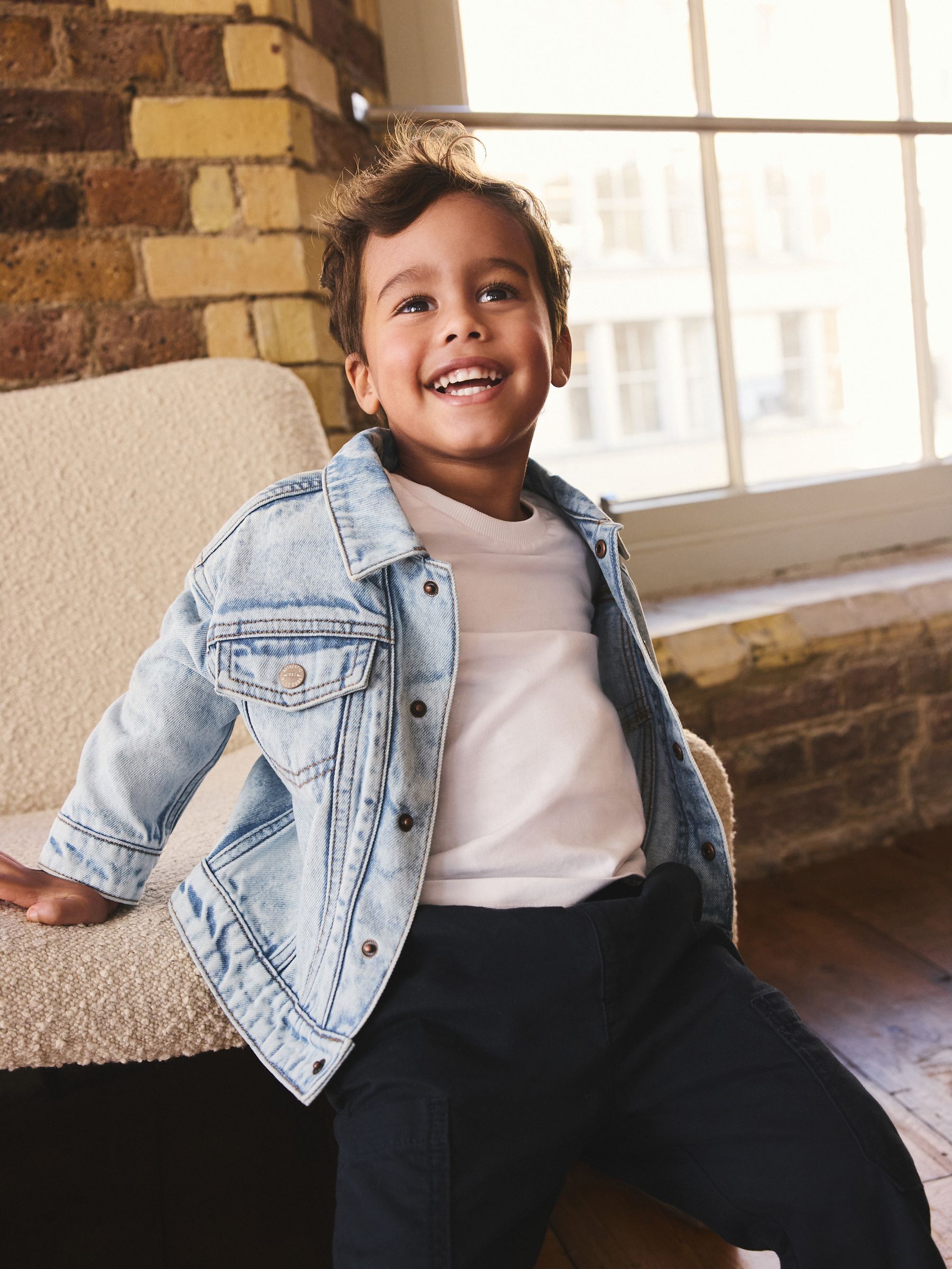 Buy Bleach Denim Jacket (3mths-10yrs) from the Next UK online shop