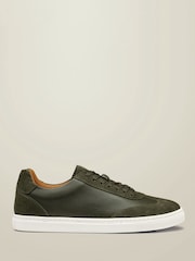 Charles Tyrwhitt Green Suede and Textile Shoes - Image 1 of 4