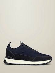 Charles Tyrwhitt Blue Knitted Trainers - Image 1 of 4