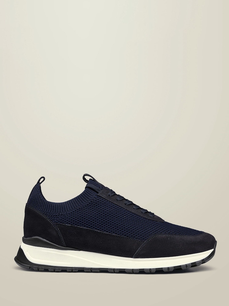 Charles Tyrwhitt Blue Knitted Trainers - Image 1 of 4
