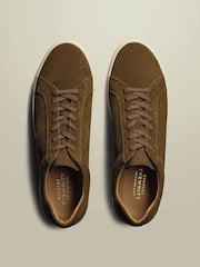 Charles Tyrwhitt Brown Suede Trainers - Image 2 of 3