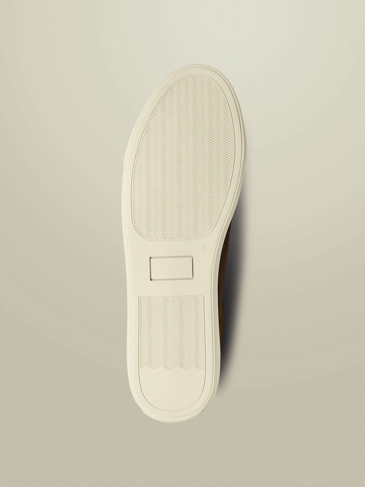 Charles Tyrwhitt Brown Suede Trainers - Image 3 of 3