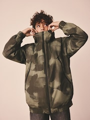 Green Camouflage Waterproof Bomber Jacket (3-16yrs) - Image 1 of 10