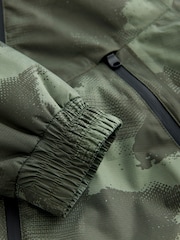 Green Camouflage Waterproof Bomber Jacket (3-16yrs) - Image 8 of 10