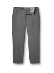 Charles Tyrwhitt Grey Wool Smart Trousers - Image 5 of 6