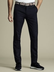 Charles Tyrwhitt Blue Performance Chinos Trousers - Image 1 of 6
