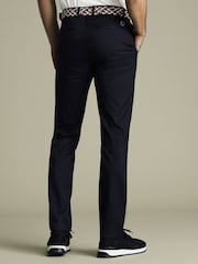 Charles Tyrwhitt Blue Performance Chinos Trousers - Image 2 of 6